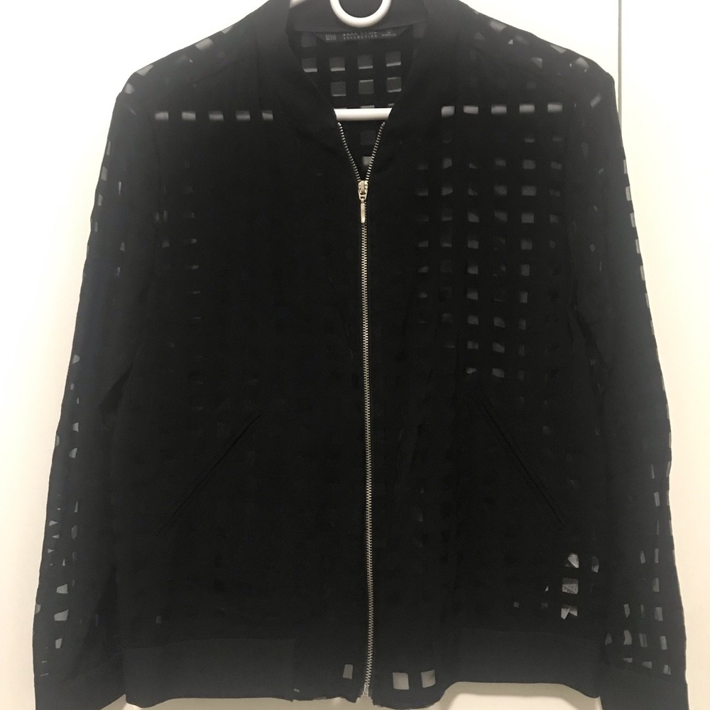 ZARA Novelty Bomber Jacket